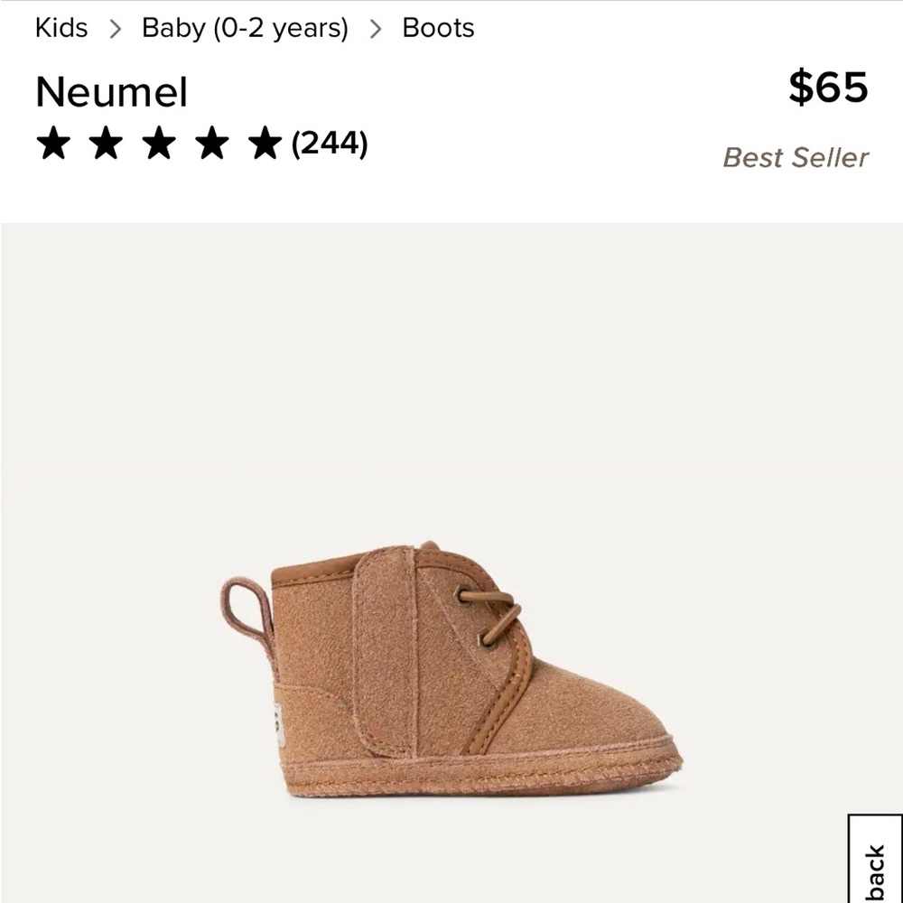 UGG Pink Neumel Boots